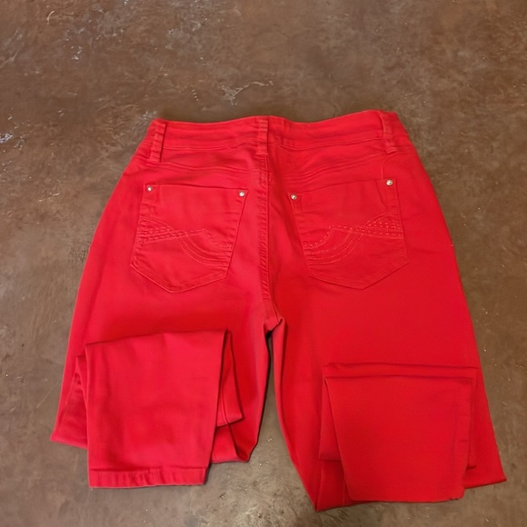 Signature Studios Red Jeggings - Picture 2 of 6